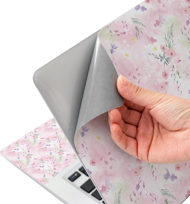 AORTDES Laptop Skin Sticker 12.1 13 13.3 14 15 15.6 Inches Netbook Sticker Decal Reusable Universal Notebook PC Art Personalized Protector by (AD-NEK-71 Little Goldfish) - Image 5